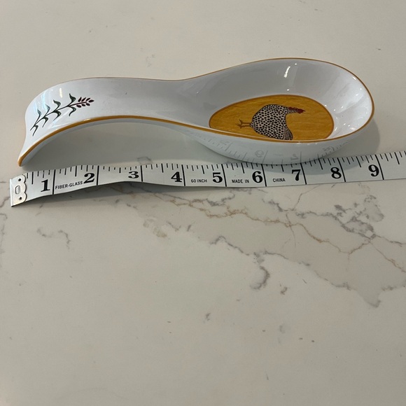 Warren Kimble – Sakura Country Quartet Spotted Rooster spoon rest. - Picture 4 of 7